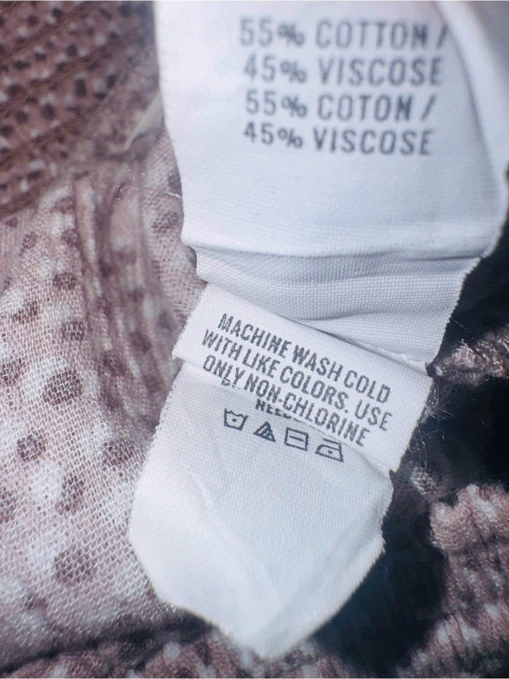Aerie Dusty Rose Smocked Sheer Polka Dot Swim Lounge Pants - Blush - Picture 5 of 5